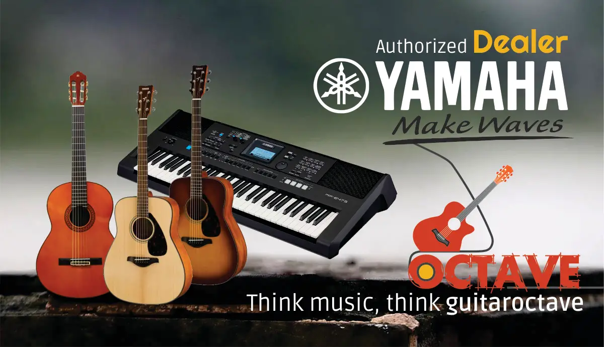 OCTAVE is the Yamaha Guitar and Keyboard dealer in Bangladesh. Buy Original Indonesia made Yamaha F310, C40, C70, C80 in Bangladesh