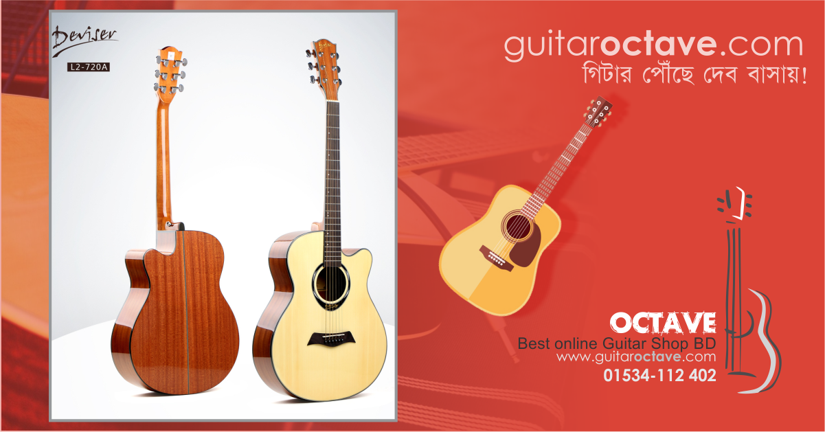 Deviser L-720 is a pure acoustic guitar available in BD