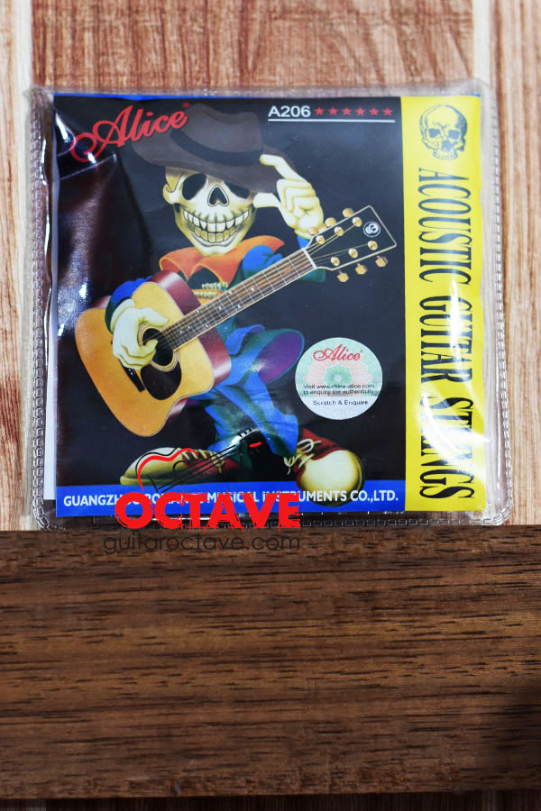 væg lindring sammensværgelse Alice A206 - Acoustic guitar string Set - OCTAVE Guitar Shop BD