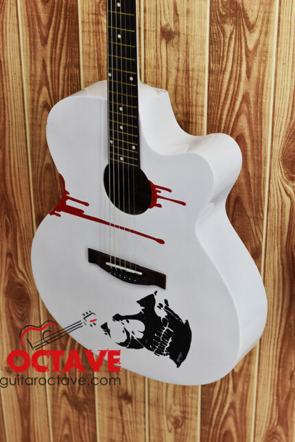 Signature Gogo's blade white guitar with electric output & control system -Price in BD