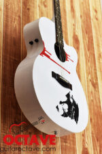 Signature Gogo's blade white guitar with electric output & control system -Price in BD