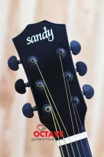 Sandy S403 BK- Black Pure Acoustic Guitar in BD