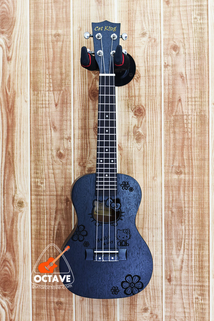 CAT King - 24'' Concert Size Premium Black Ukulele Price in BD