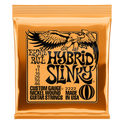 Ernie Ball Hybrid Slinky 9-46 G Nickel Wound Electric String price in BD