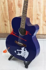 Signature Gogo's blade Navy Blue guitar with electric output & control system -Price in BD
