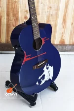 Signature Gogo's blade Navy Blue guitar with electric output & control system -Price in BD
