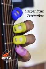 Silicone Cap Fingertip Pain Protector from guitar String - 4ps price in BD