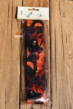 Premium Custom Printed PU leather Ends guitar strap price in bd