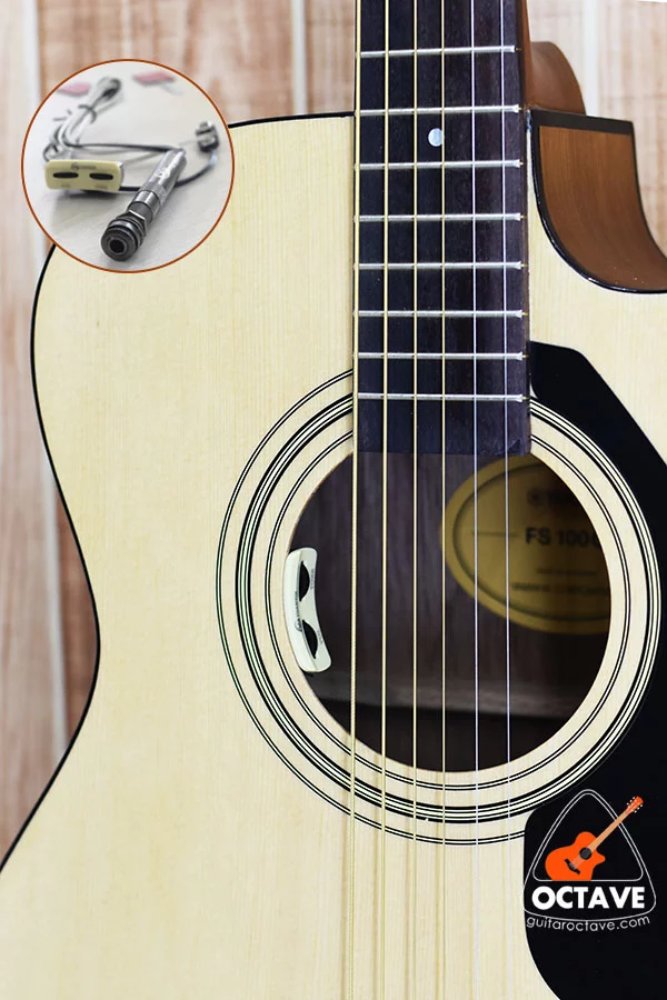 Original Yamaha Fs100C-Indonesia | Endpoint Piezo Pickup Equalizer Electro Acoustic Guitar - 100% Authentic Yamaha Guitar