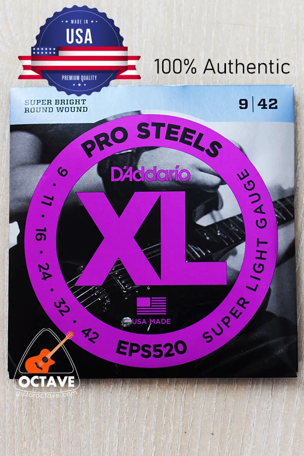 D'addario EPS520 Original USA Made- Pro Steel Electric Guitar String Price in BD