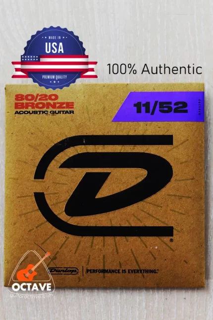 Dunlop DAB1120 Original USA Made-11 Gauge 80/20 Bronze Acoustic Guitar String Price in BD