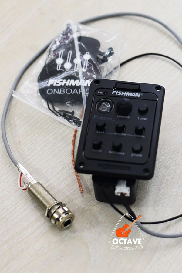 FISHMAN Presys Mic Dual Mode Preamp Pickup Equalizer with Tuner | OCTAVE Guitars