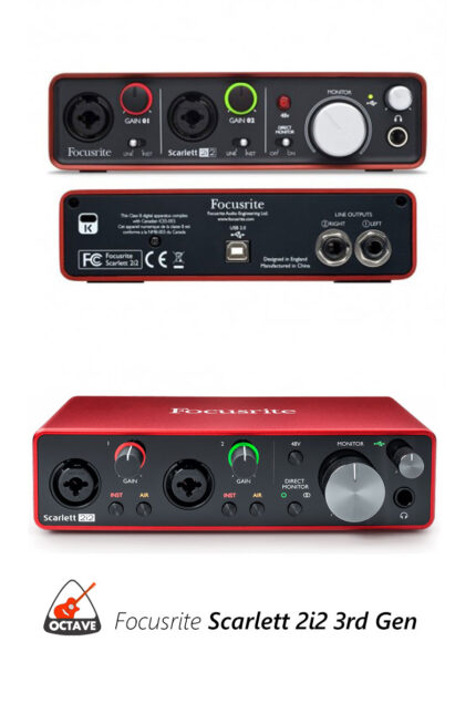 Focusrite Scarlett 2i2 3rd Generation PC Audio Interface Price in BD