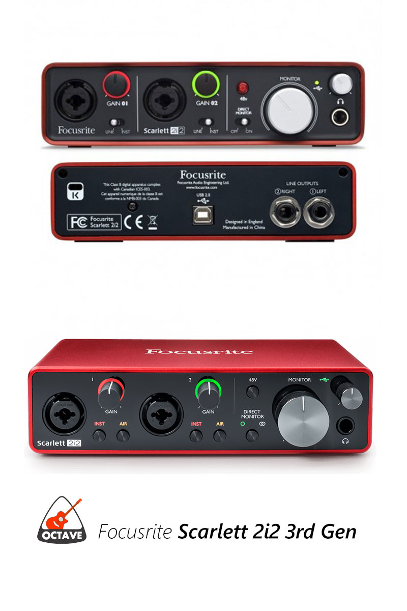 Focusrite Scarlett 2i2 (3rd Gen)