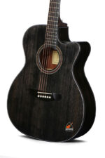 Deviser 130tbk-40 Charcoal black acoustic guitar Price in BD