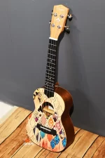 Guson 24 inch Concert size Colorful pattern ukulele Price in BD