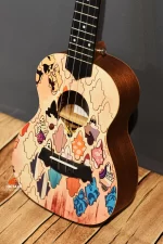 Guson 24 inch Concert size Colorful pattern ukulele Price in BD