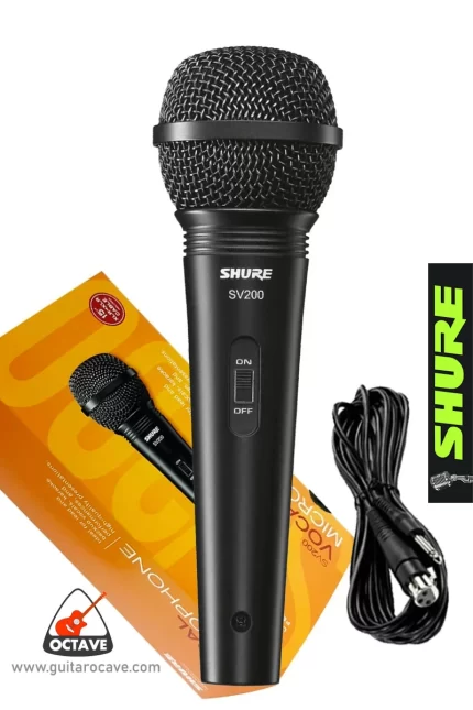 Shure SV200 Vocal Microphone Price in BD | Buy Best quality vocal microphone in Bangladesh from OCTAVE Guitar Shop BD