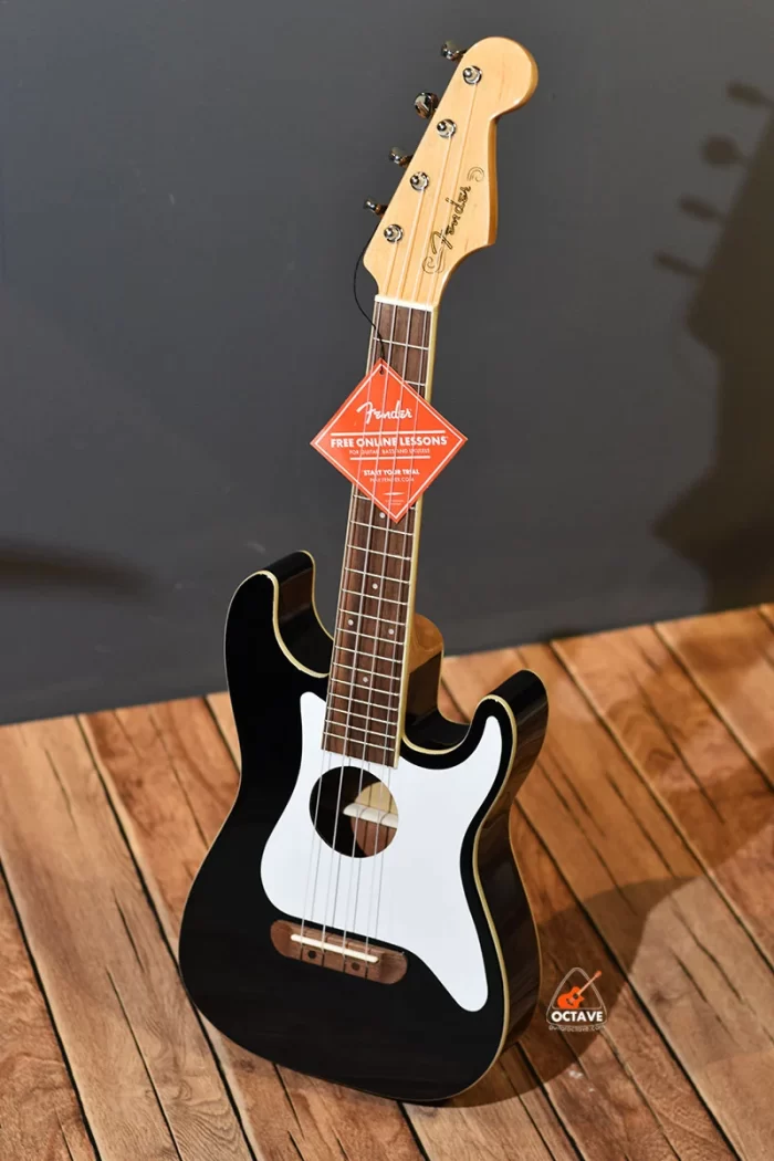 Fender fullerton ukulele series -Strat black price in bd | Authentic Fender Ukulele Shop in BD