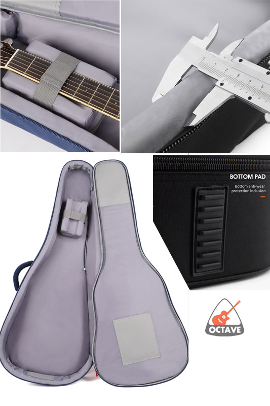 23mm Padded Premium Softcase gig bag for acoustic guitar Price in BD